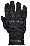 Richa Spark Sport en cuir gants de moto d'été ventilé noir noir Noir xl