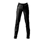 Roleff Racewear Pantalon Cuir, Noir, 50
