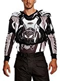 Roleff Racewear Plastron Protection Poitrine Motocross, Argentéé Brillant, XL