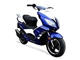 Scooter 50cc 2T - FUSION 50 - JIAJUE - Bleu