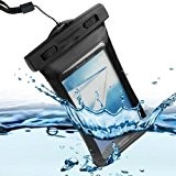 Semoss Veritable Etanche Waterproof Etui Housse Coque Impermeable Case Cover pour Samsung Galaxy Core Prime G360 Noir
