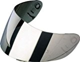 Shoei CX-1V Visière avec broche pour casque X-Spirit/multitec/XR-1000/Raid II Argenté miroir
