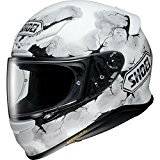 Shoei NXR Ruts Motorcycle Helmet L Matt White Grey (TC-6)