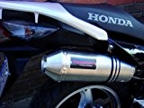 Silencieux Takkoni Pot d'échappement en acier inoxydable pour Honda XL 125 V Varadero