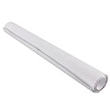 SODIAL(R) 12"x60"3D Film Vinyle Tuning Carbone Thermoformable Adhesif Autocollant 30x152cm-BLANC