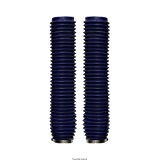 Soufflets De Fourche Moto Bleu Ø: 43/Ø59mm - Longueur: 370mm