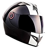 SOXON ST-666 Deluxe Snow Moto Sport Moto-Casque Cruiser Scooter Fullface Urban Helmet Casque Integral, ECE certifiés, compris le sac de ...