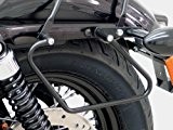 Support Ecarteurs de Sacoches cavalières Fehling pour Harley Davidson Sportster Forty-Eight 48 (XL 1200 X) 10-16 - noir