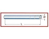 Support tube Fourchette Upside Down Kawasaki Z 800/z800e Version, 13, d = 41 mm L = 528 mm