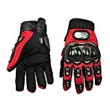 Tailcas® Professionnel Gants Moto / Gants Finger Complet / Gants Plein Doigt / Full-finger Mitaines / Sportif Gloves Protection pour ...