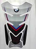 TANK PAD Paraserbatoio AUTOCOLLANT 3D résiné COMPATIBLE POUR MOTO BMW METAL STYLE DE CARBONE CODE GP-058