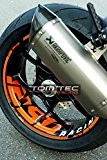 tomtec-Racing® Jante autocollant KTM 1290 Superduke Super Duke SD SDR GT R Jante randauf Colle Jante Décor autocollant décor Wheel Rim ...