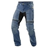 Trilobite Moto Homme Jeans, Bleu clair, taille 42 Long