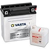 VARTA 549640 Powersports Freshpack Batterie de Moto, 12 V/9 Ah