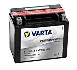VARTA 549645 Powersports AGM Batterie de Moto, 12 V/10 Ah
