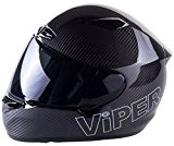 Viper Helmets Casque intégral pour moto RS1010 53-54 cm Carbonio