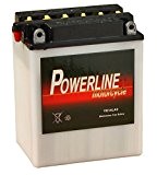 YB14L-A2 Powerline Batterie Moto 12V 13Ah YB14LA2