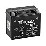 YUASA 61314 YTX12-BS Batterie haute qualité Combipack (avec électrolyte)